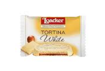 Galletas loacker 21gx3 tortina white 10620