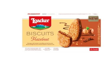 Galletas loacker 100g hazelnut 13990