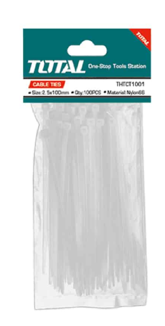 Abrazadera Plastica Aj 4" 100Pc Thtct1001