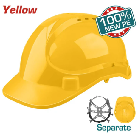 Casco De Seguridad Amarillo Total Tsp2612