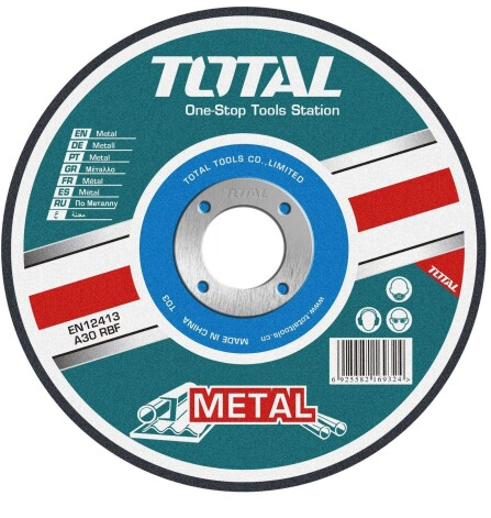 Disco Para Corte De Metal 7X7/8" Ss Total Ac2161801