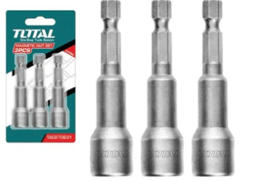 Extension Para Maneral 1/4" 3Pc Total 70631