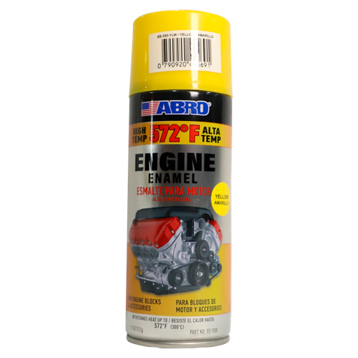 [124299] Pintura para motor en spray abro ee-550 amarillo