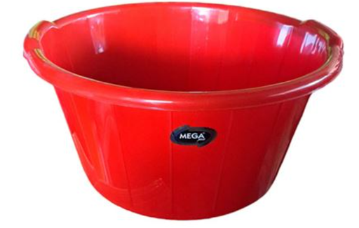 [128863] Cubeta plastica 7-gln mega 1101 v/c