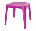 Mesa plastica cuadrada junior 1045 mf fucsia