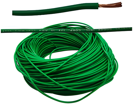 [78258] Cable electrico 16 awg tffn verde phelps dodge