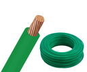 Cable electrico 4 awg 19h thhn verde phelps dodge