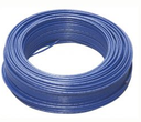 Cable electrico 6 awg 7h thhn azul phelps dodge