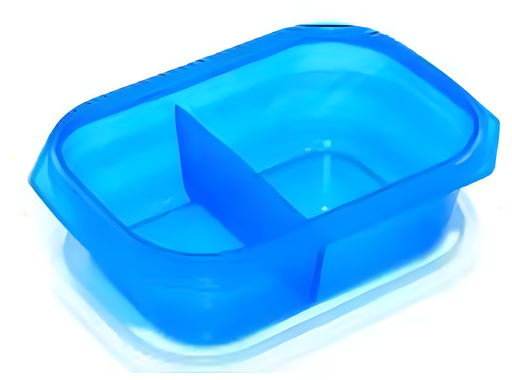 [131920] Recipiente plastico rectangular divisora con tapa mega 334