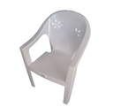 Silla plastica con brazo majestic 2087 beige