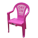 Silla plastica para niña con brazo 1261 svf fucsia