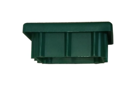 [81761] Tapon plastico para poste de reja metal mundi-acero verde