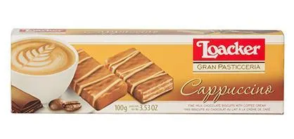 [121862] Galletas loacker 100g cappuccino 10375