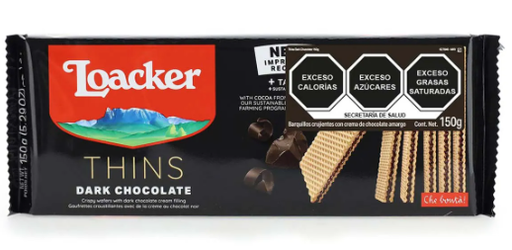 [121848] Galletas loacker 150g dark chocolate 10690