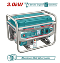 Generador Electrico 3000W 7Hp Total Utp130005