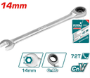 Llave Mixta Con Ratche 14Mm Total Tcspar141