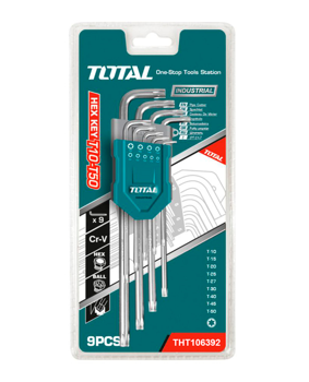 [109858] Llaves Torx 9Pc 10-50Mm Total Tht106392