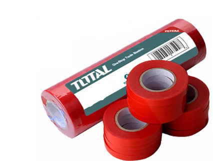 [126203] Tape Electrico 3/4"X22Yd(0.13Mm) Total Rojo