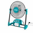 Ventilador De Piso Inalambrico 13" 3-Vel Sin Bateria 20V Total