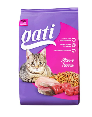 [75584] Comida Para Gato 17.6-Lb Gati Mar Y Tierra