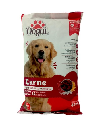 [98562] Comida Para Perro 1-Lb Dogui Carne/Arroz Adulto