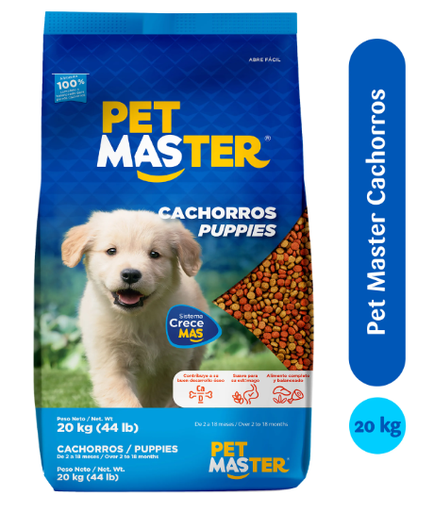 [121661] Comida Para Perro 20-Lb Pet Master Cachorro