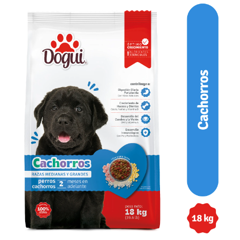 [121678] Comida Para Perro 39.6-Lb Dogui Cachorro