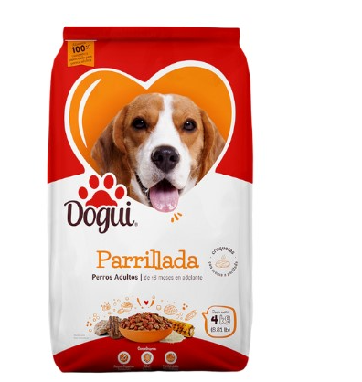 [121686] Comida Para Perro 4.4-Lb Dogui Parrilla Adulto