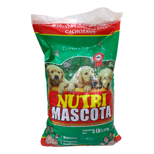 [86761] Comida Para Perro Cachorro 5Lb Nutri-Mascota