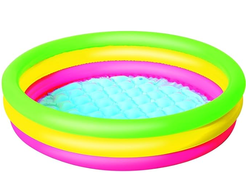 [87635] Piscina Inflable 40X10" 16Gln 3T Multicolor 104