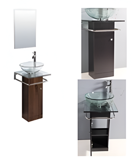 [117603] Mueble De Mad Baño Mundi Furniture Con Lavamanos #2