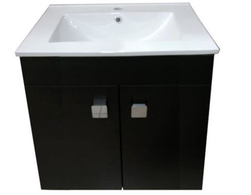 [100550] Mueble De Madera Para Baño Mundi Furniture Con Lavamano Ra038 Negro