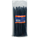 Abrazadera Plastica Ajustable 8" 100Pc Wadfow 0036 Negro