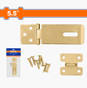 Aldaba Wadfow 5.5" Con Tornillo Wan1155 Dorada