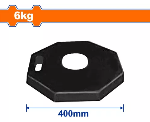 [135430] Base Para Poste Reflector De Emergencia 6Kg Wadfow 2A06