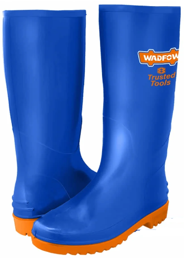 [126683] Bota Hule #39-5 Con Forro Wadfow Wrb1L39 Azul