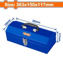 Caja Para Herrmientas De Metal 363X150X117Mm Wadfow Tb8A11