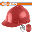 Casco De Seguridad Rojo Wadfow Wsh1304