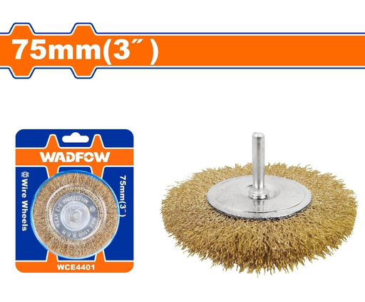 [126783] Cepillo De Alambre Tipo Disco 3" Wadfow Wce4401