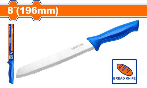 [141484] CUCHILLO MANGO PLASTICO PARA PAN 8" WADFOW WKK1183