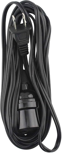 [128910] Extension Electrica 33' E27 2/18G Con Sock Wadfow Et6303