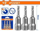 Extension Para Maneral 1/2" 3Pc Mag Wadfow K13