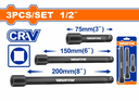 Extension Para Maneral 1/2" 3Pc Wadfow Wms7403