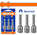 Extension Para Maneral 1/4" 3Pc Wadfow Wwr1K06