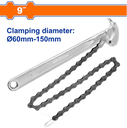 Llave Para Tubo 9" Con Cadena Wadfow Waw1309