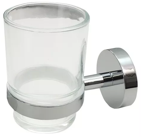 [129034] Porta Vaso Aleacion Zinc Copa Trasparente Wadfow Wzg1506