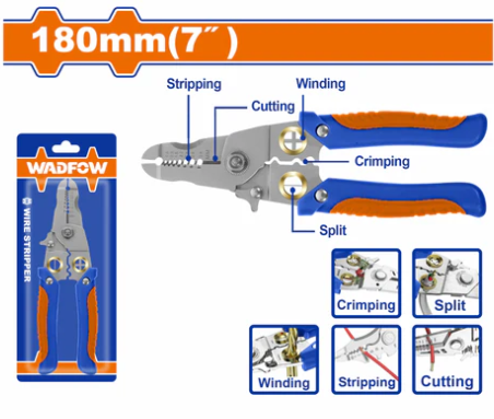 [142977] TENAZA PELAR CABLE 7" WADFOW WPL5627