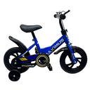 Bicicleta 12 Bmx Para Niño 1V Maximus Con Guantera Azul/Negro Armable