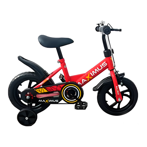 [138165] Bici 12 bmx parra niño 1v maximus con guardafango rojo armable