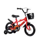 Bicicleta 12 Bmx Para  Niño 1V Maximus Con Guardafango/Canasta Rojo Armable